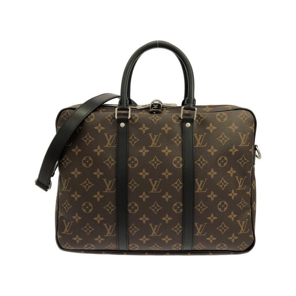 Louis Vuitton Monogram Macassar Briefcase