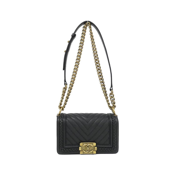 Chanel Boy Chanel Grained Calfskin Shoulder Bag