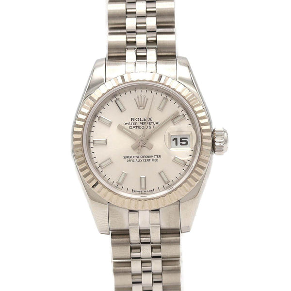 Rolex Datejust Stainless Steel White Gold Watch