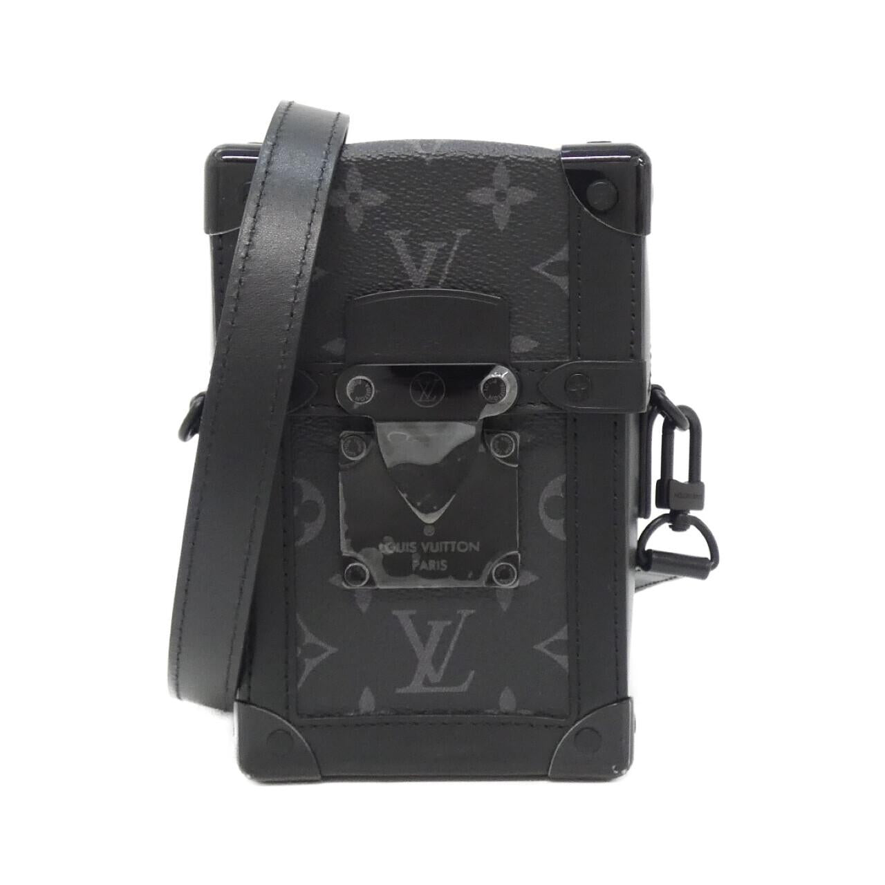 Louis Vuitton Monogram Eclipse Vertical Trunk Wearable Wallet Shoulder Bag