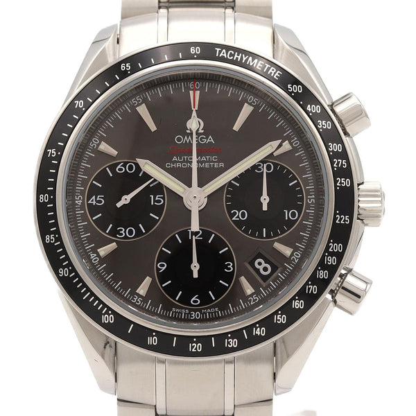 Omega Speedmaster Date Stainless Steel Mens
