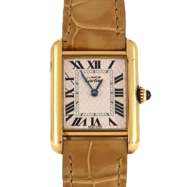 Cartier Must Tank AquaRino Quartz