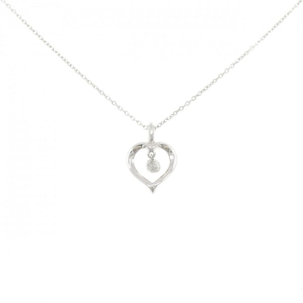 Au750 White Gold Diamond Necklace