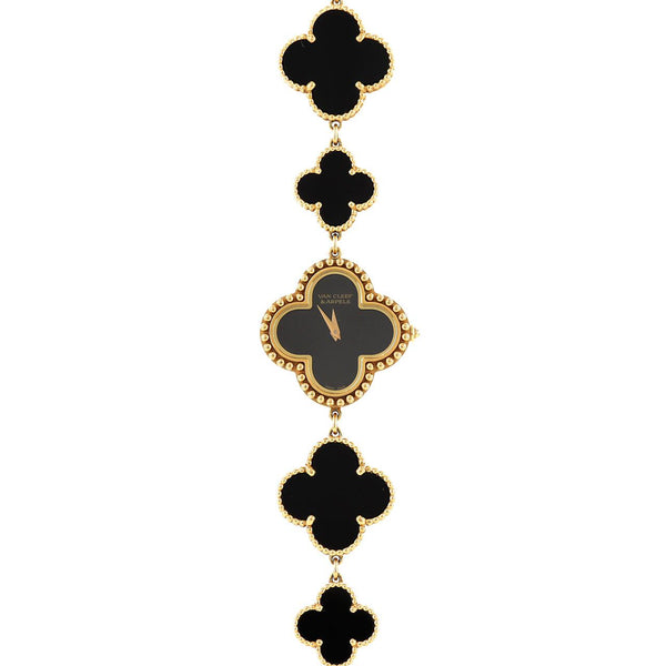 Van Cleef & Arpels Alhambra Yellow Gold Quartz