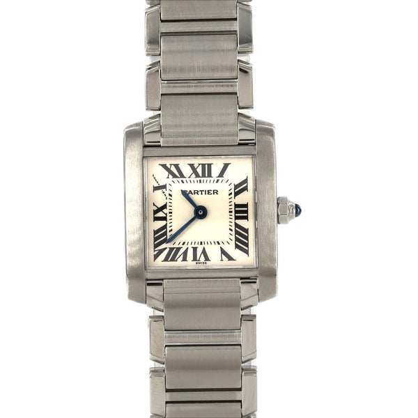 Cartier Tank Francaise Stainless Steel Ladies