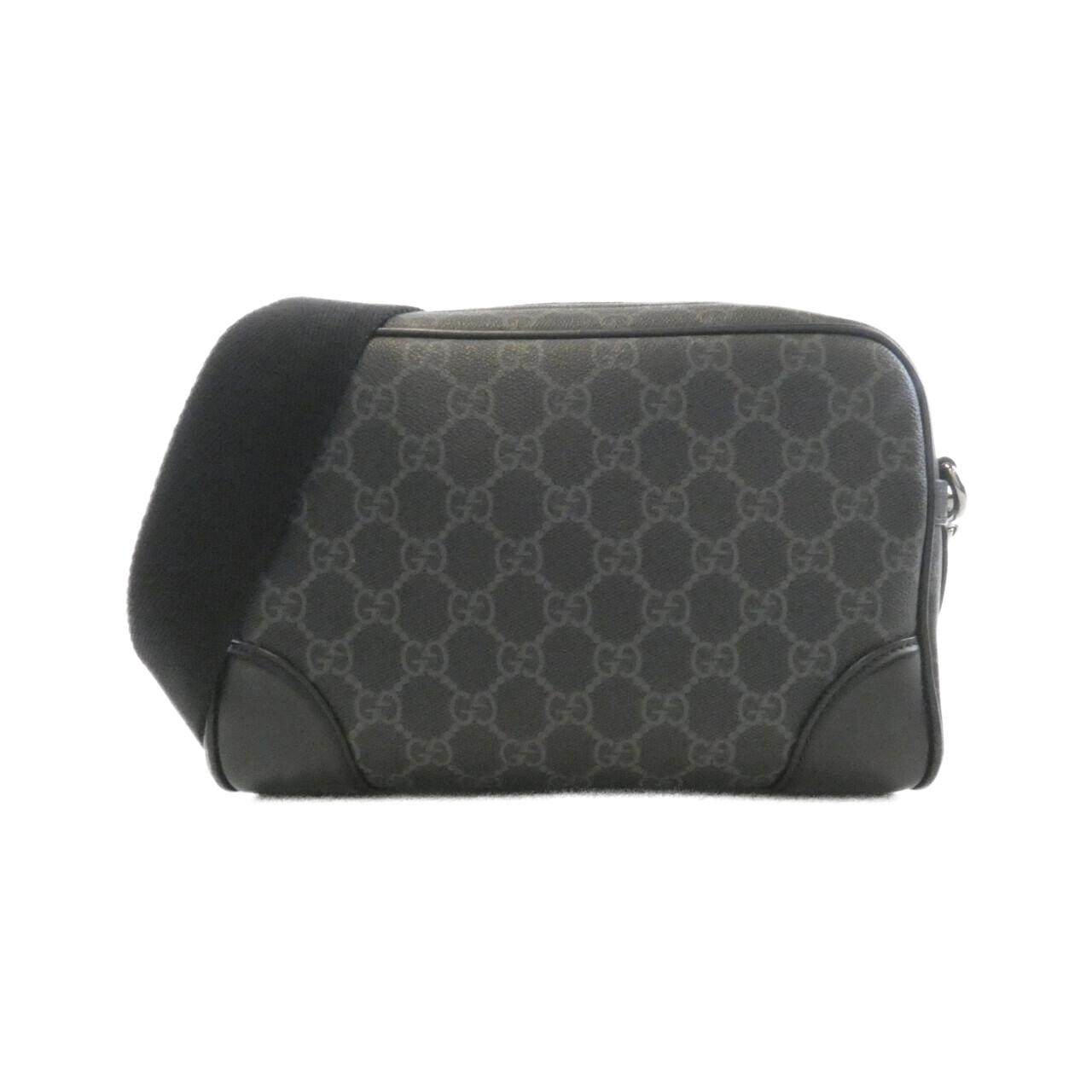 Gucci GG Emblem GG Monogram Coated Canvas Shoulder Bag