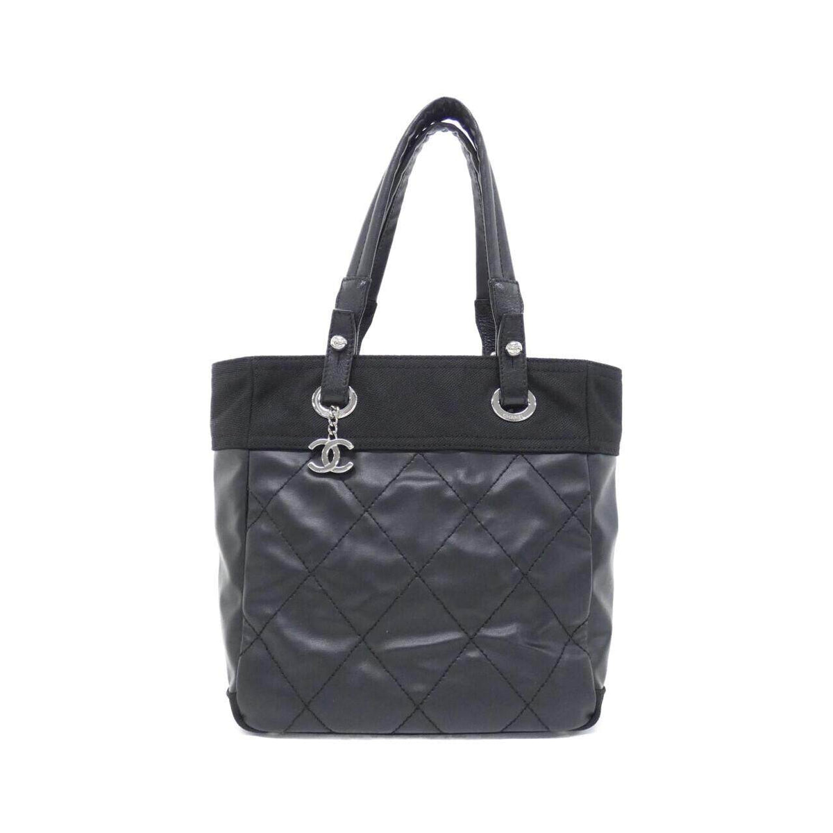 Chanel Paris Biarritz Canvas Tote Bag