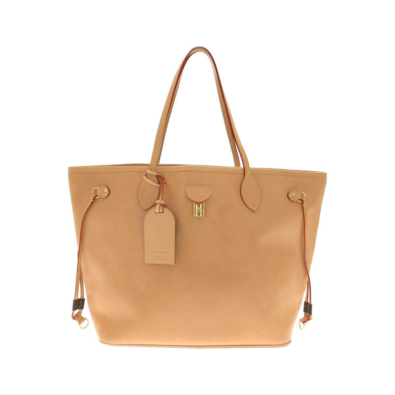 Louis Vuitton Neverfull Leather Tote Bag