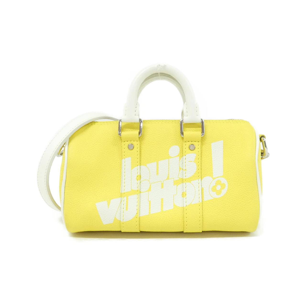 Louis Vuitton Everyday LV Calfskin Boston Bag