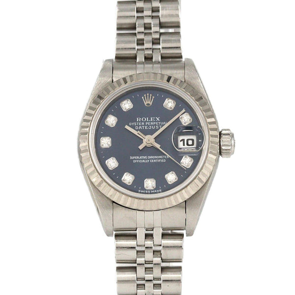 Rolex Datejust Stainless Steel White Gold