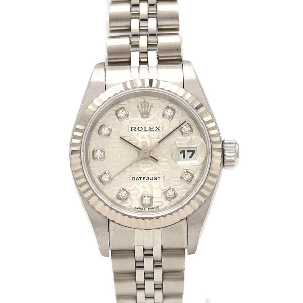 Rolex Datejust Stainless Steel White Gold