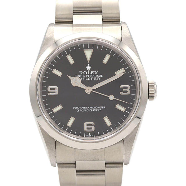 Rolex Explorer I Stainless Steel Watch