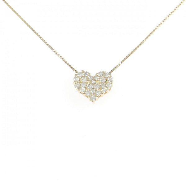 K10 Yellow Gold Diamond Necklace