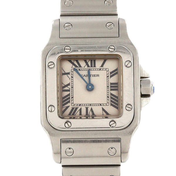 Cartier Santos Galbee Stainless Steel Quartz Watch