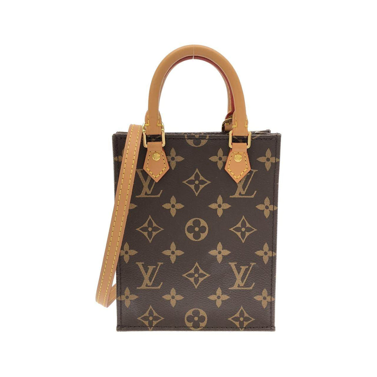 Louis Vuitton Petit Sac Plat Monogram shoulder bag