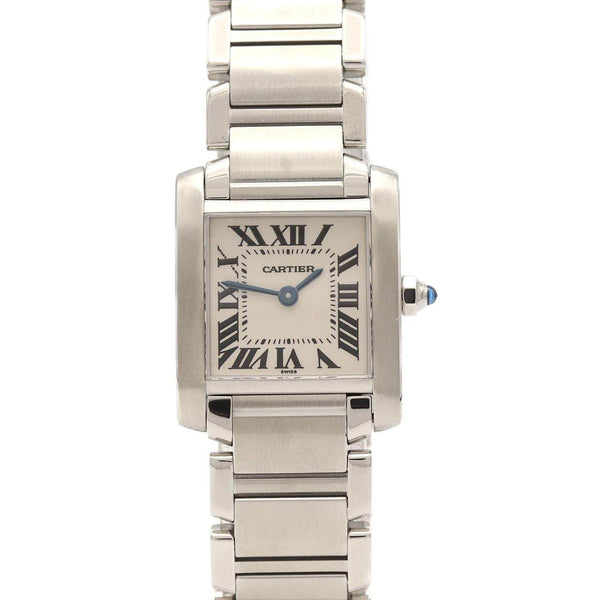 Cartier Tank Française Stainless Steel Quartz