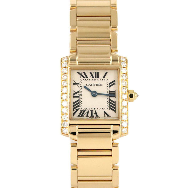 Cartier Tank Francaise Yellow Gold Quartz