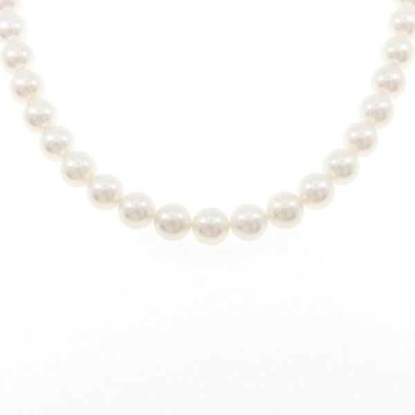 Silver Clasp Akoya Pearl Necklace