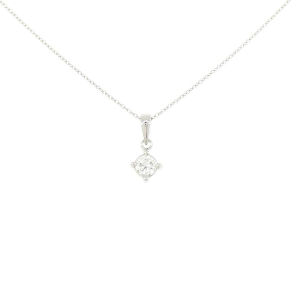 Au750 White Gold Diamond Necklace