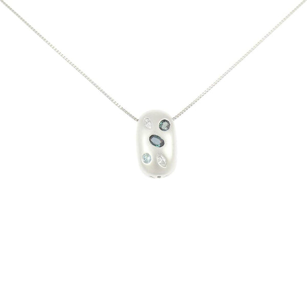 Platinum Alexandrite Diamond Necklace