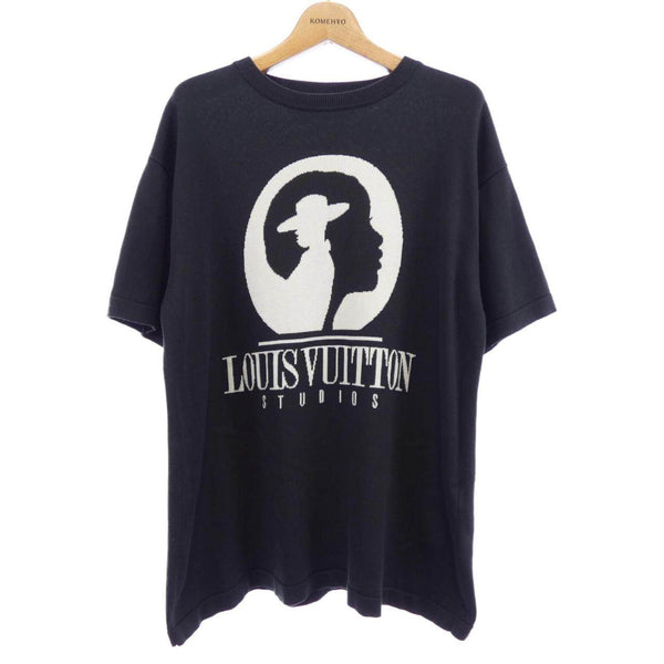 Louis Vuitton Short Sleeve Cotton Intarsia Crewneck Knit