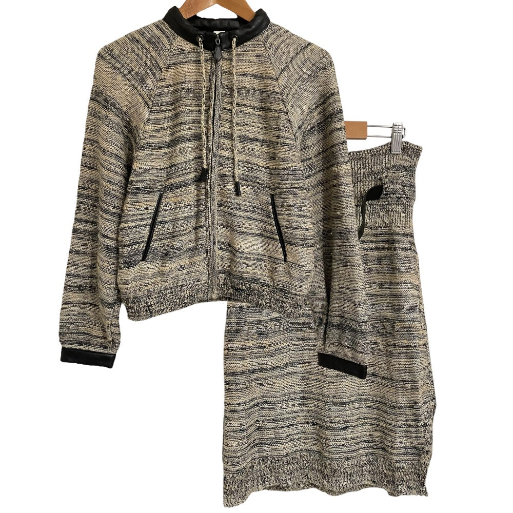 Hermès Cashmere Blend Knit 2way Set 34/36