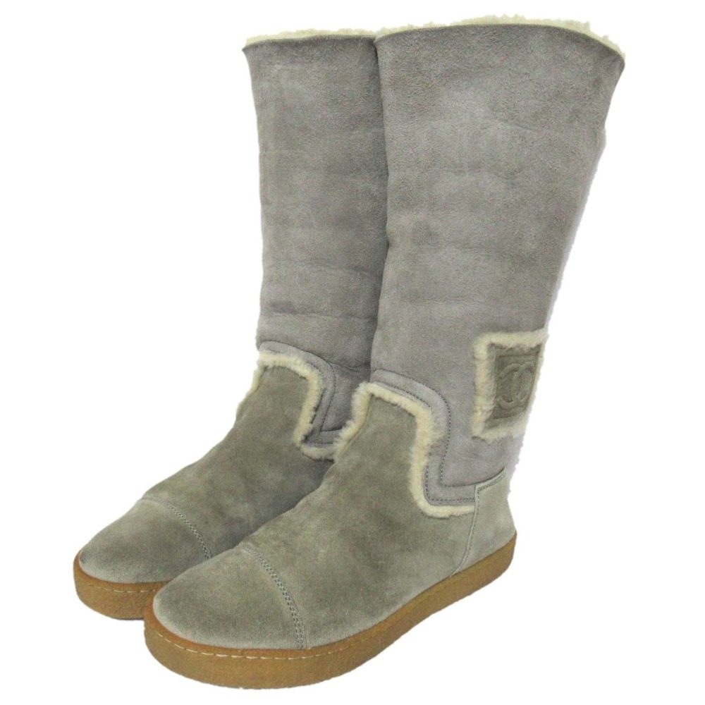 Chanel SPORTS Shearling Boots