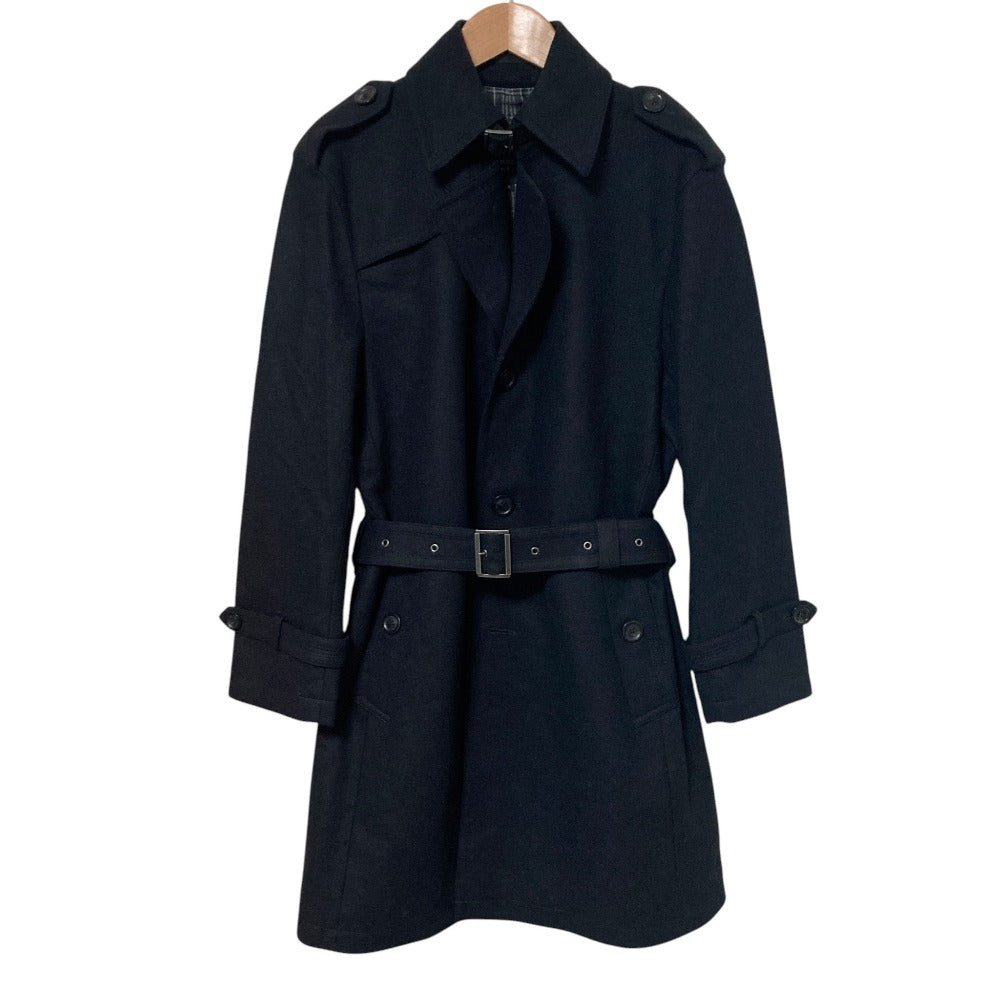 Burberry Black Label Wool Single Trench Coat