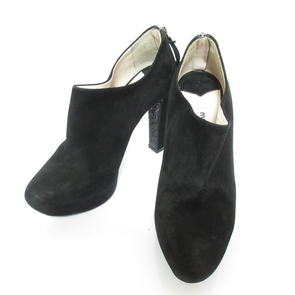 Miu Miu Suede High Heel Booties