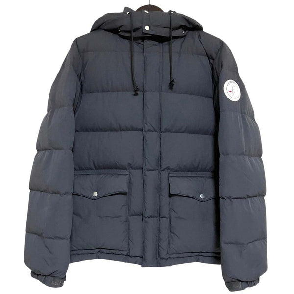 John UNDERCOVER Embroidered Hooded Nylon Down Jacket