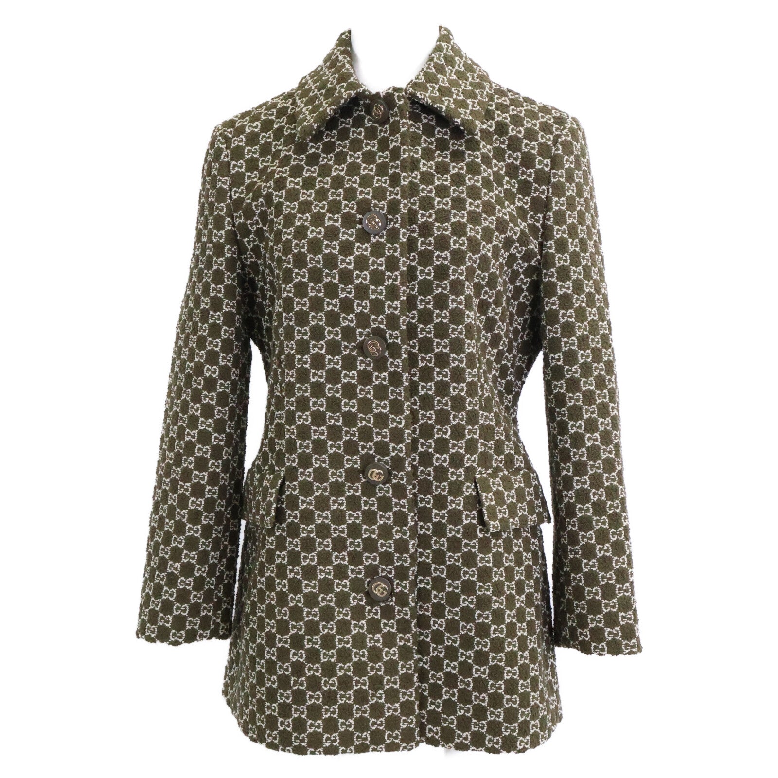 Gucci GG Boucle Cotton Jacket