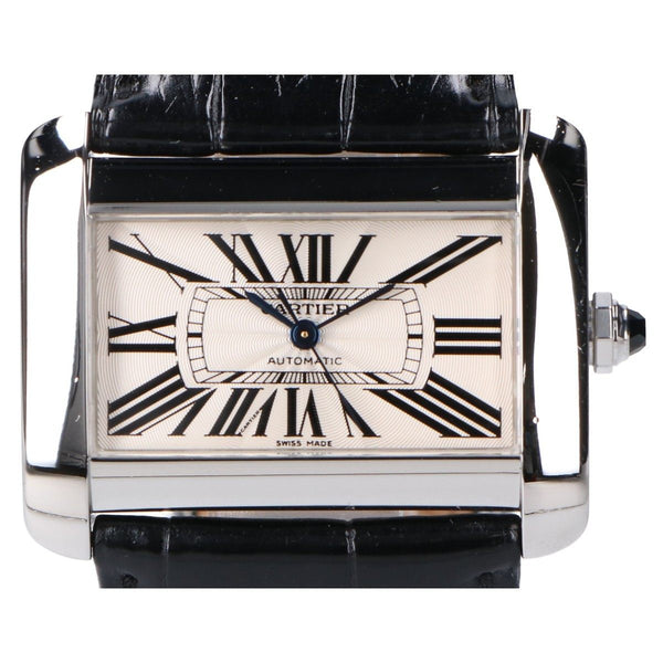Cartier Tank Divan Stainless Steel Automatic
