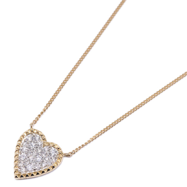 STAR JEWELRY RETURN TO LOVE Au750 Platinum Necklace
