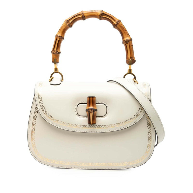 Gucci Bamboo Leather 2way Bag