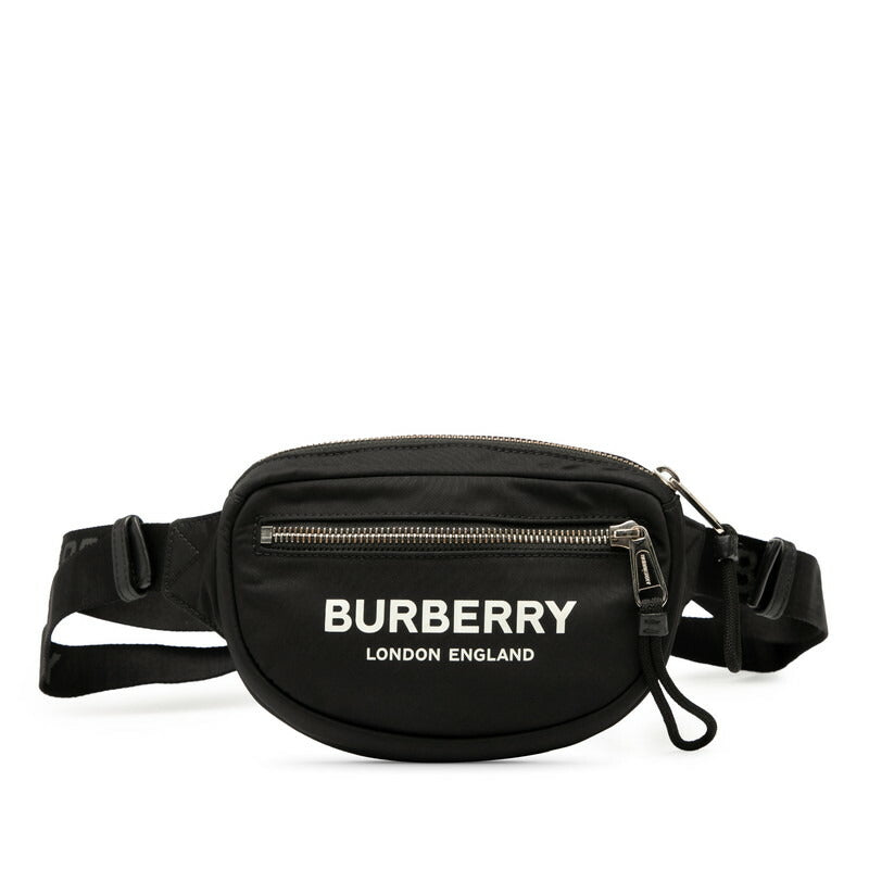 Burberry Logo Nylon Shoulder Bag