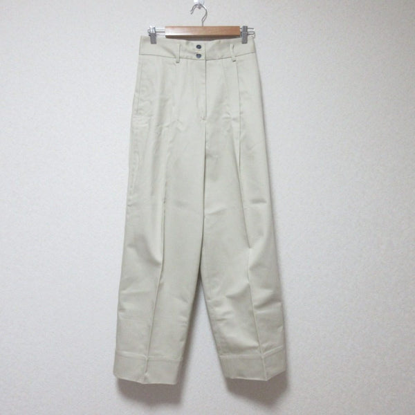 Odour Wide Twill Trousers