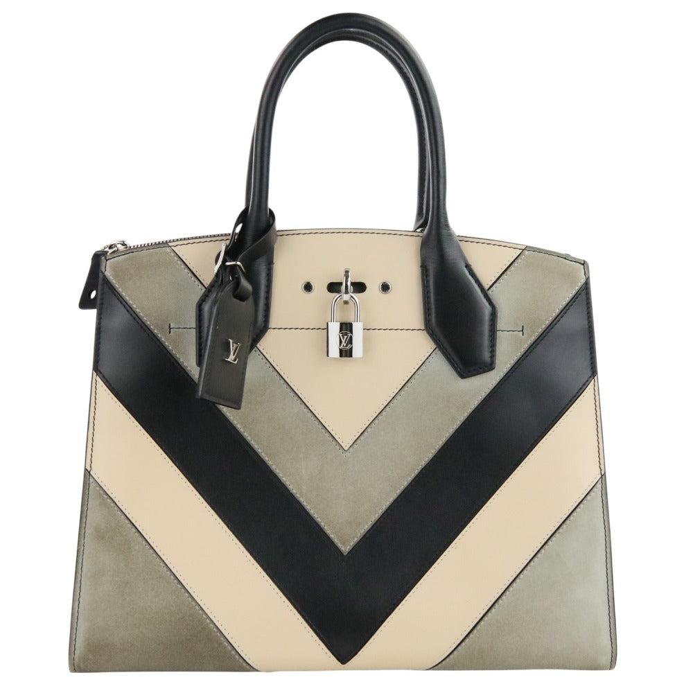 Louis Vuitton City Steamer V Stitch Calf Leather 2way Bag