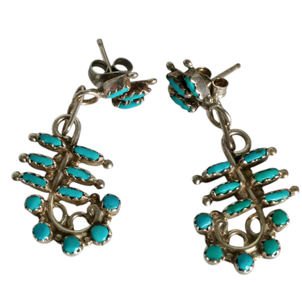 Navajo Silver Stud Earrings