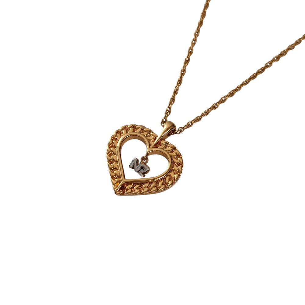 Nina Ricci Heart Pendant Necklace