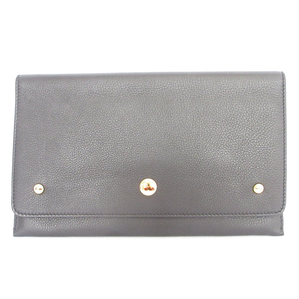 Burberry Leather Clutch Bag