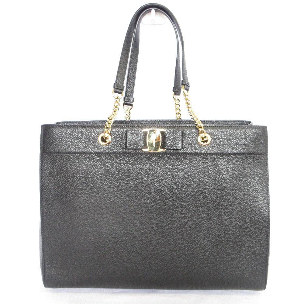 Salvatore Ferragamo VARA BOW LEATHER Tote Bag