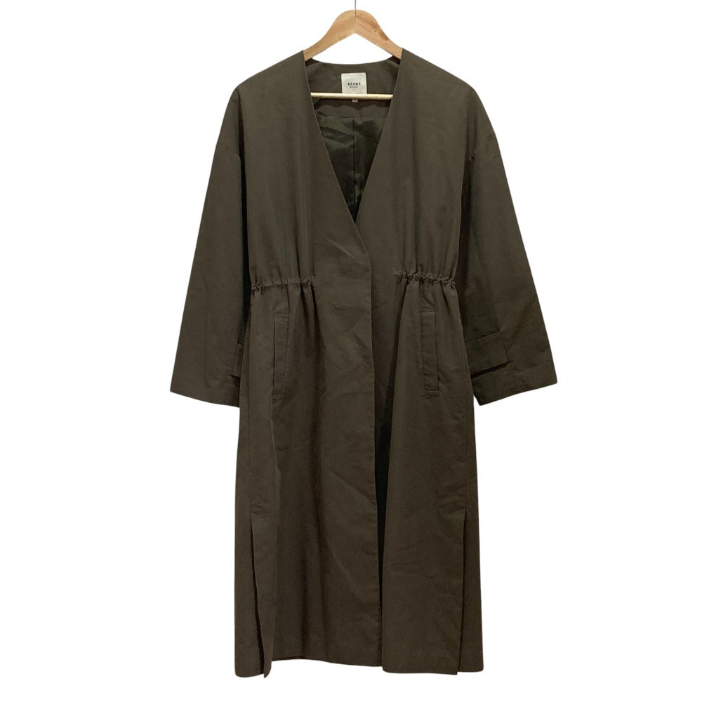 BEAMS HEART No Collar Coat