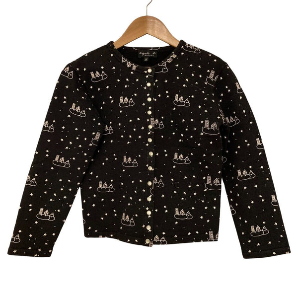 agnes b. ENFANT Cardigan Pression Cardigan