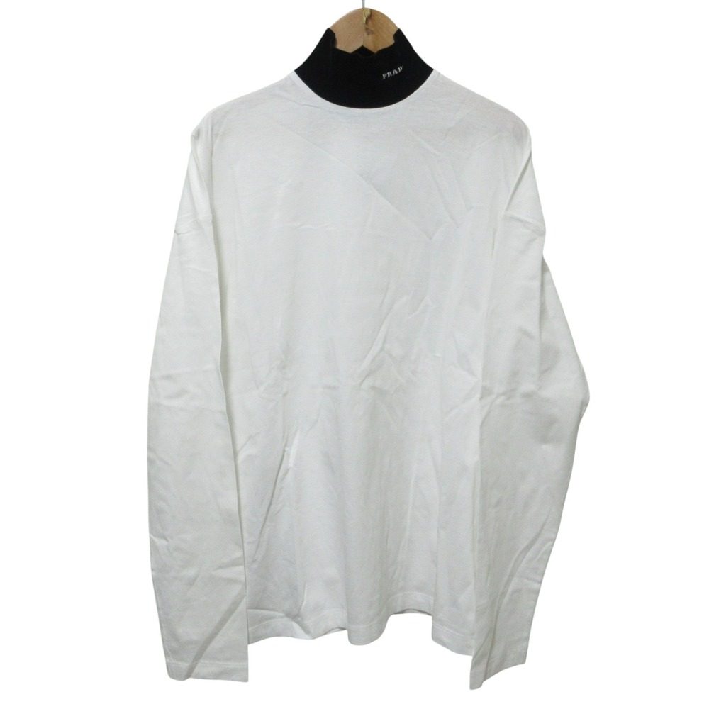 Prada High Neck Long Sleeve T Shirt