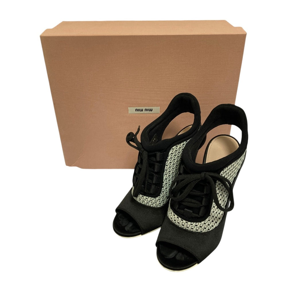 Miu Miu Lace Up Pumps