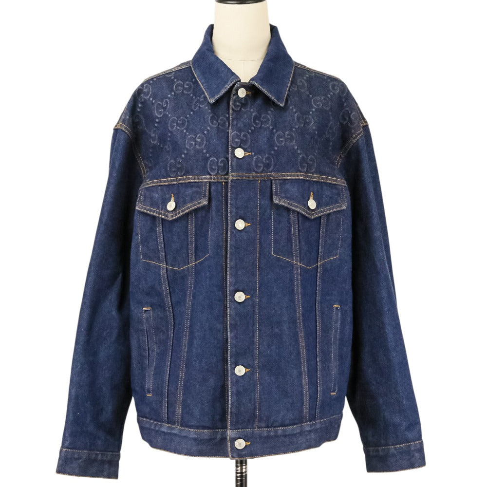 Gucci GG Embossed Denim Jacket