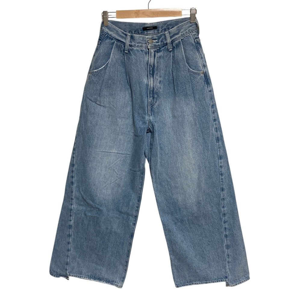 JOURNAL STANDARD 2-Tuck Wide Denim Pants – LuxUness JOURNAL STANDARD 2-Tuck Wide Denim Pants – LuxUness