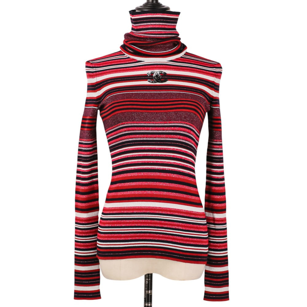 Chanel Sequin Turtleneck Sweater
