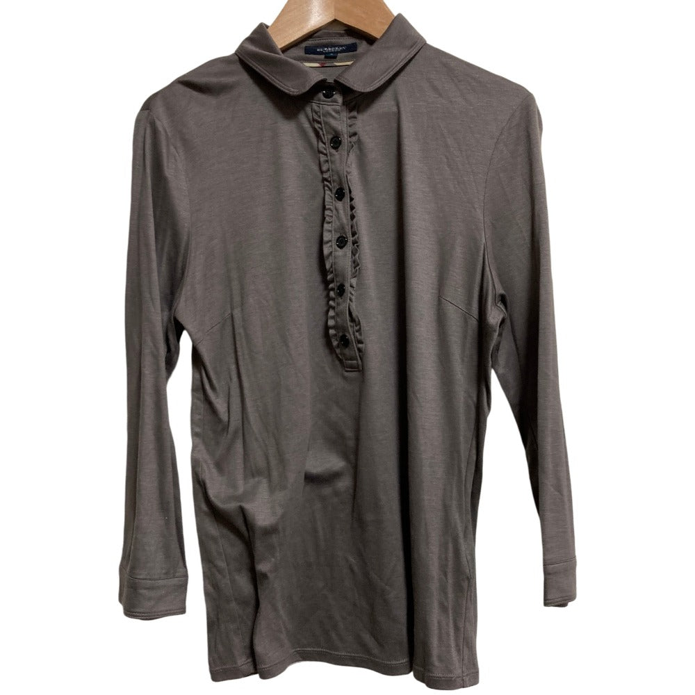 Burberry Ruffle Long Sleeve Top