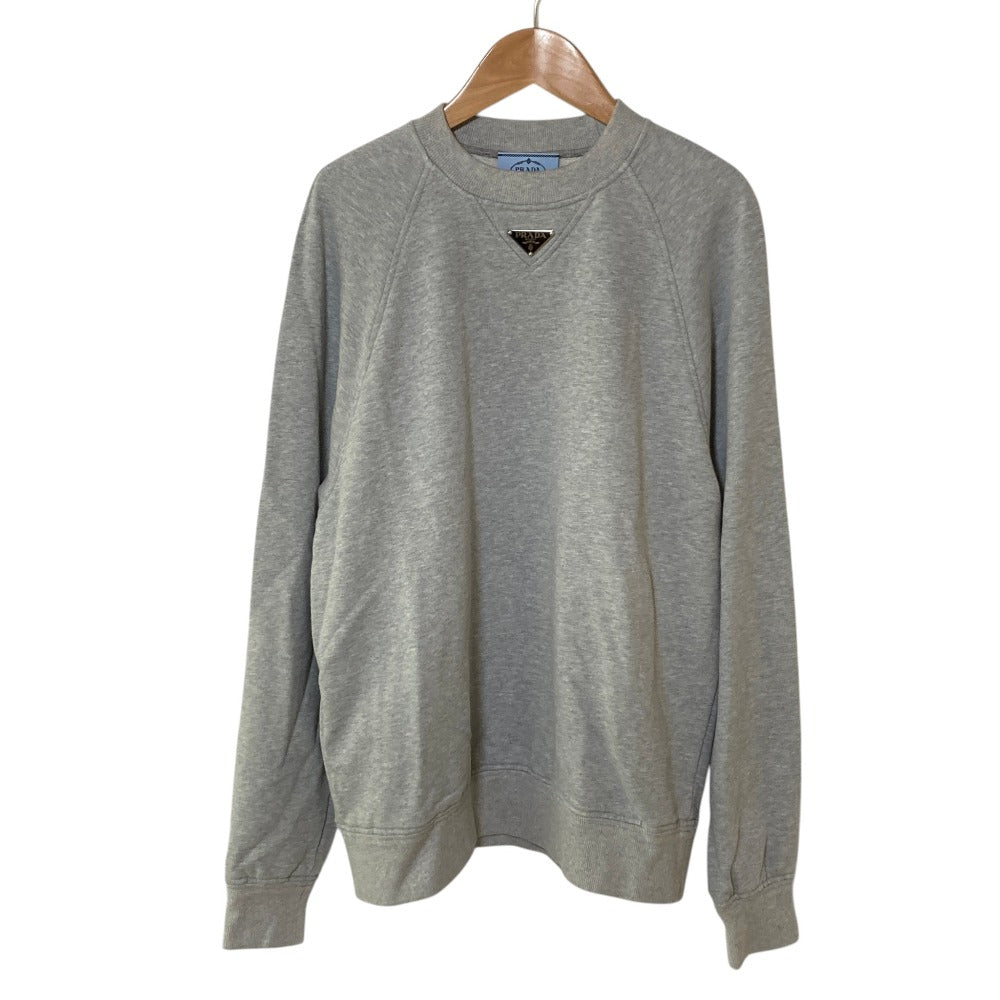 Prada Triangle Logo Raglan Sweatshirt